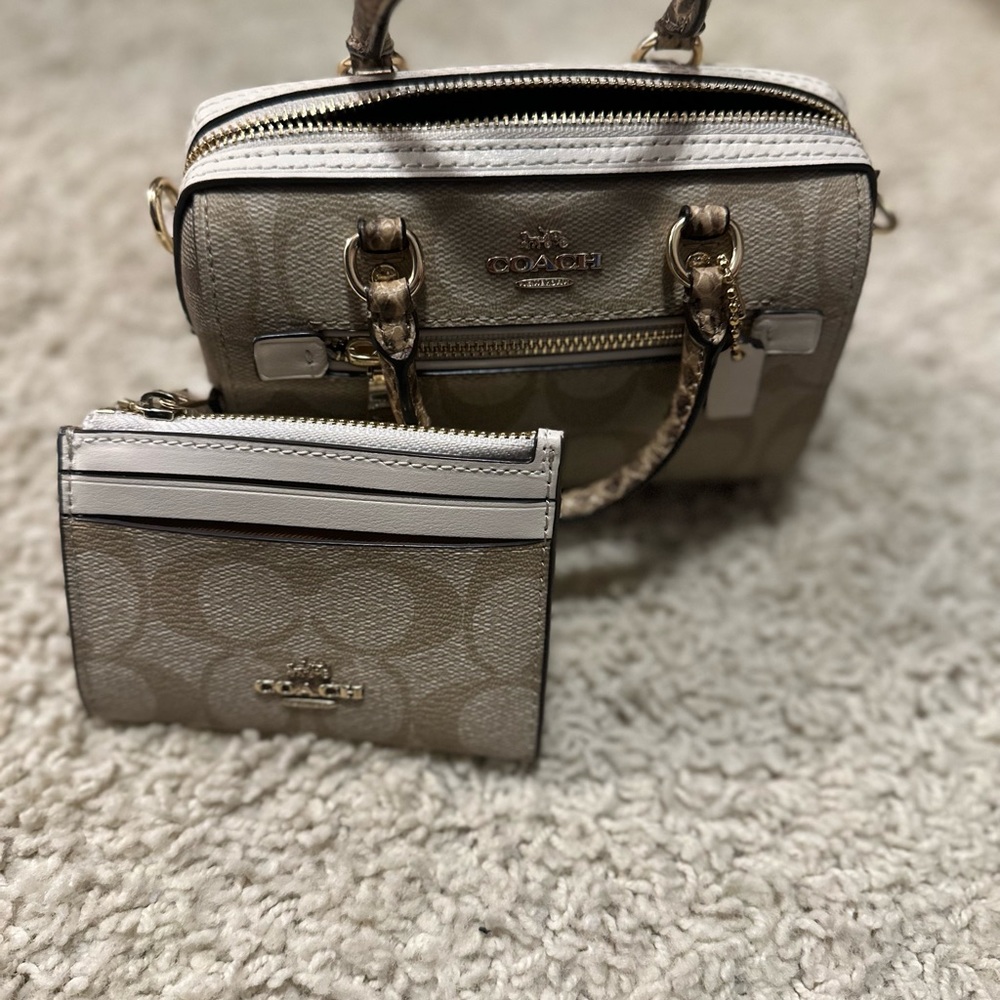 Coach Mini Speedy Crossbody with Wallet